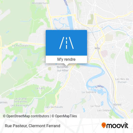 Rue Pasteur plan
