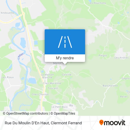 Rue Du Moulin D'En Haut plan
