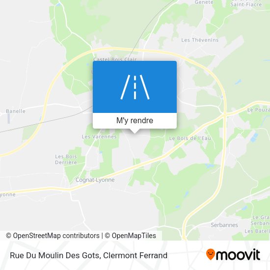 Rue Du Moulin Des Gots plan