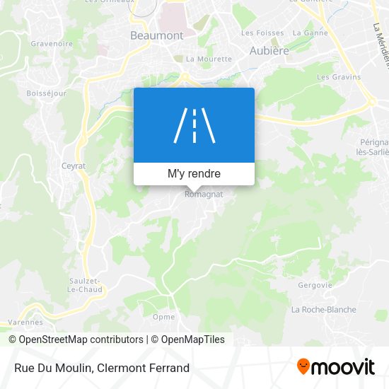 Rue Du Moulin plan