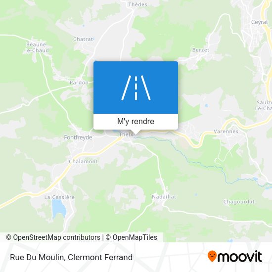 Rue Du Moulin plan