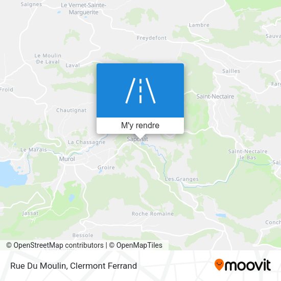 Rue Du Moulin plan