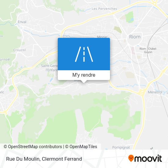 Rue Du Moulin plan