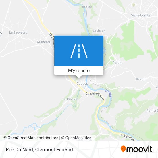Rue Du Nord plan