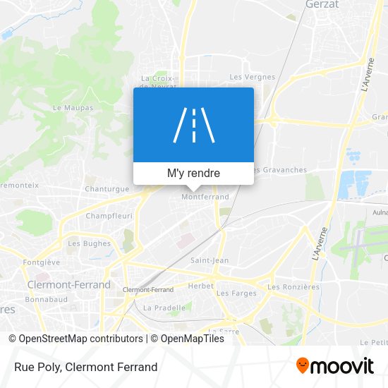 Rue Poly plan