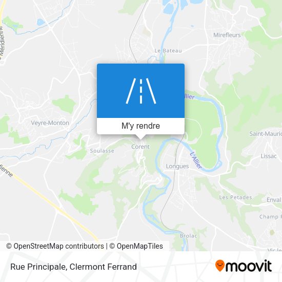 Rue Principale plan