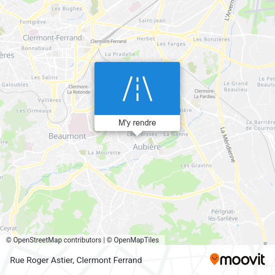 Rue Roger Astier plan