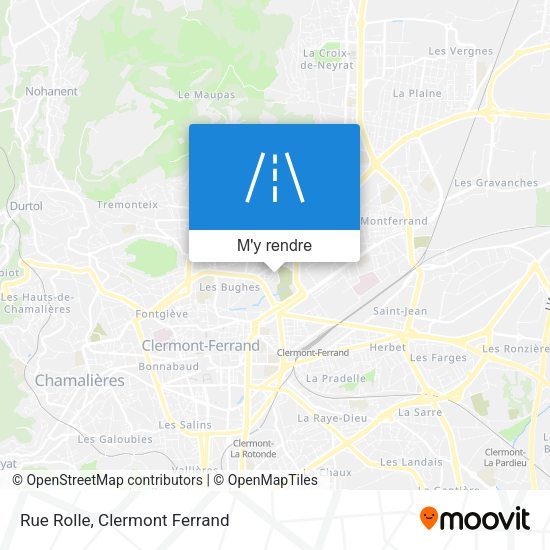Rue Rolle plan