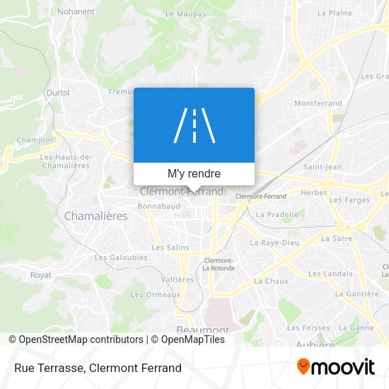 Rue Terrasse plan