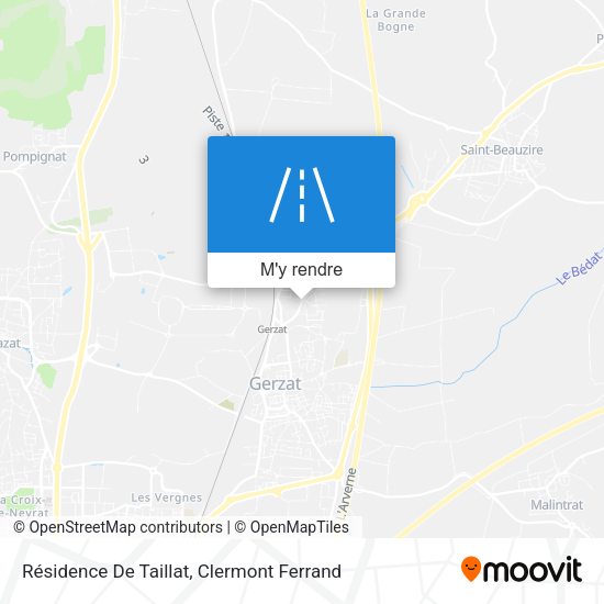 Résidence De Taillat plan
