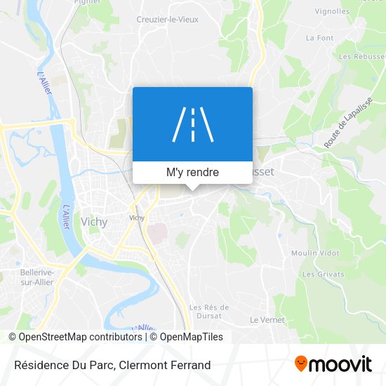 Résidence Du Parc plan
