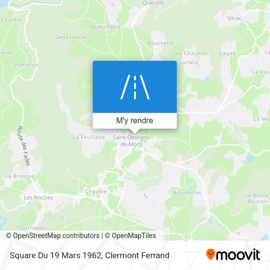 Square Du 19 Mars 1962 plan