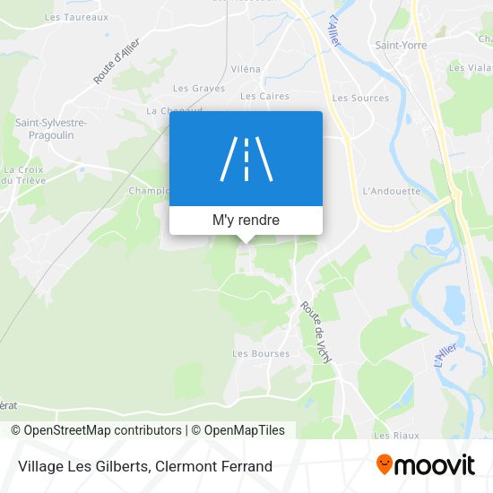 Village Les Gilberts plan