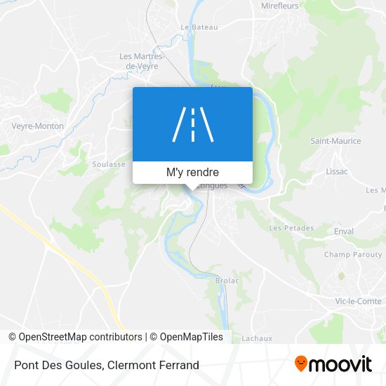 Pont Des Goules plan