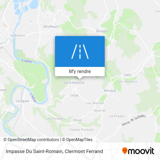 Impasse Du Saint-Romain plan