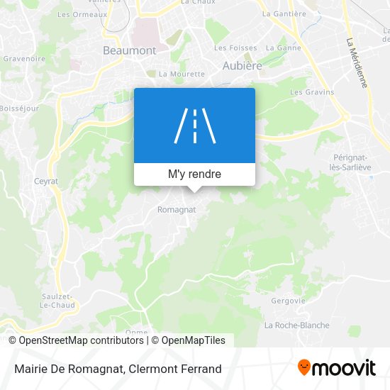 Mairie De Romagnat plan