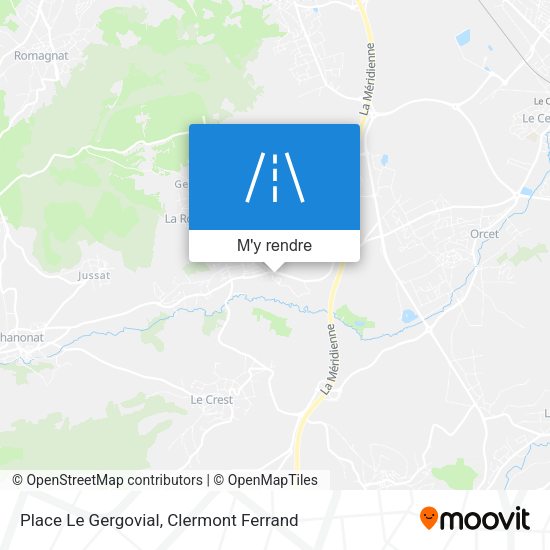 Place Le Gergovial plan