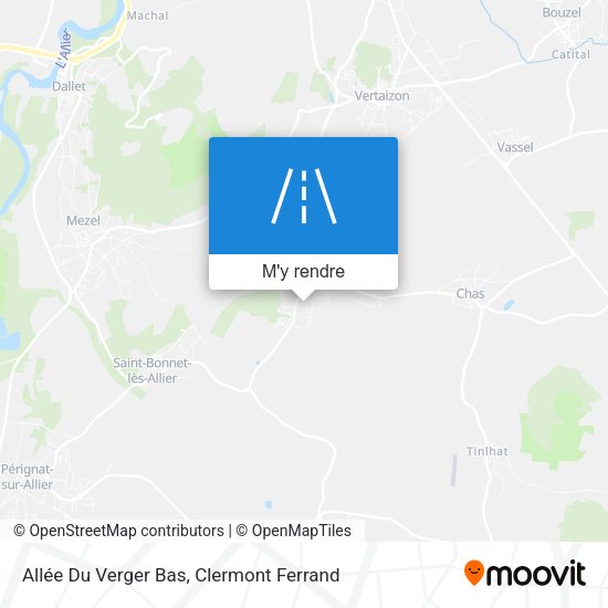 Allée Du Verger Bas plan