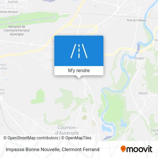 Impasse Bonne Nouvelle plan