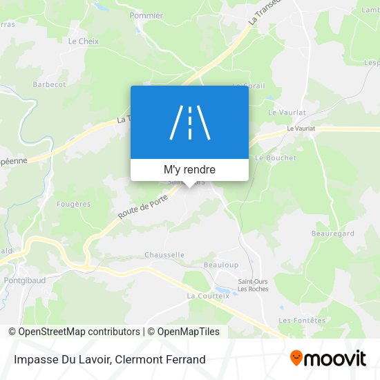 Impasse Du Lavoir plan