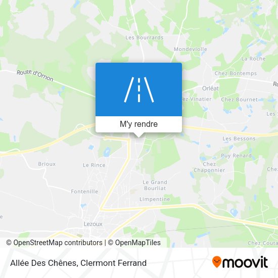 Allée Des Chênes plan