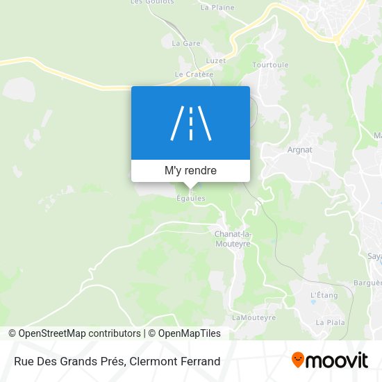 Rue Des Grands Prés plan
