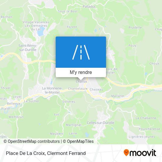 Place De La Croix plan