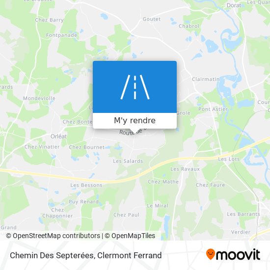 Chemin Des Septerées plan