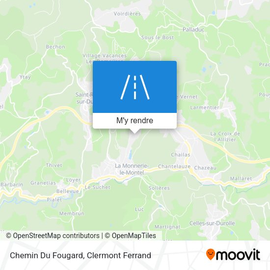 Chemin Du Fougard plan