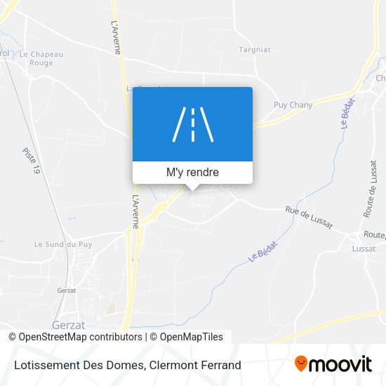 Lotissement Des Domes plan
