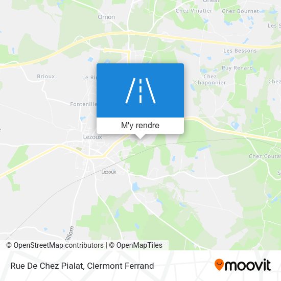 Rue De Chez Pialat plan