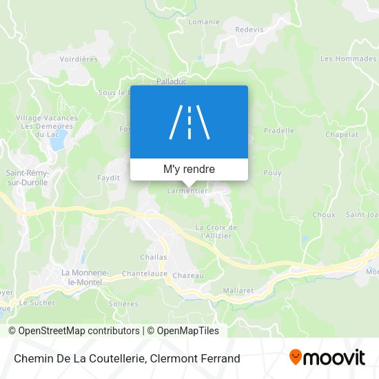 Chemin De La Coutellerie plan