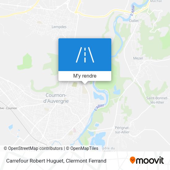Carrefour Robert Huguet plan