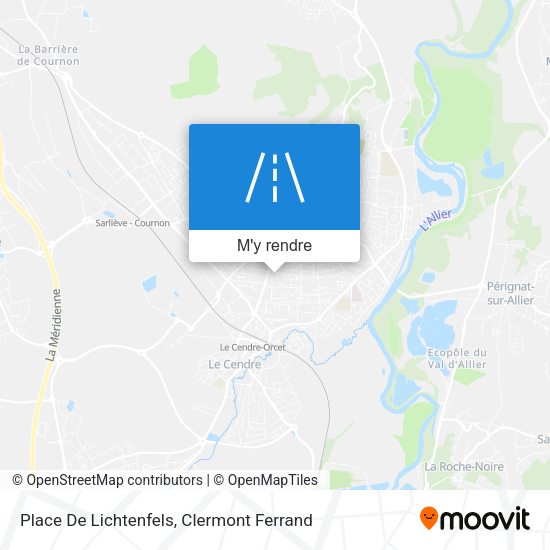Place De Lichtenfels plan