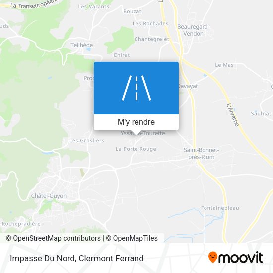 Impasse Du Nord plan