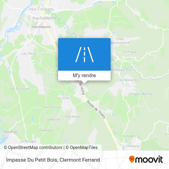 Impasse Du Petit Bois plan