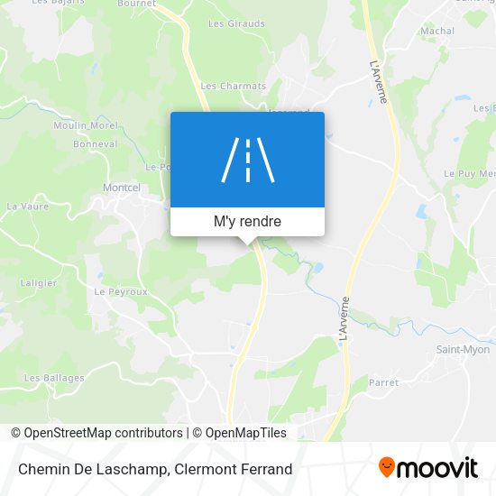 Chemin De Laschamp plan