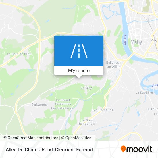 Allée Du Champ Rond plan