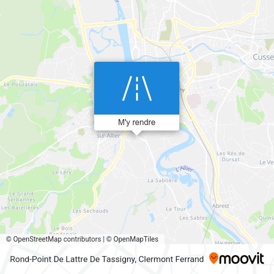 Rond-Point De Lattre De Tassigny plan