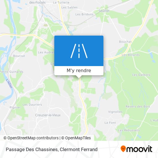 Passage Des Chassines plan