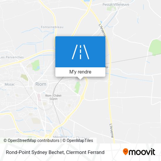Rond-Point Sydney Bechet plan