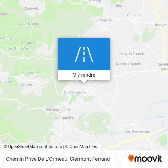 Chemin Prive De L'Ormeau plan