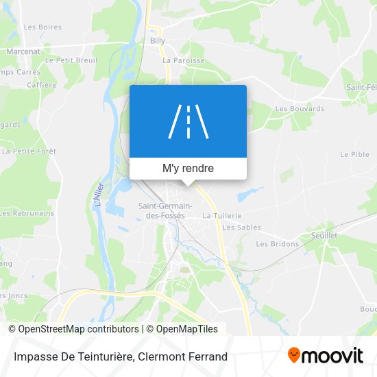 Impasse De Teinturière plan