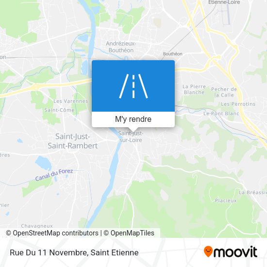 Rue Du 11 Novembre plan