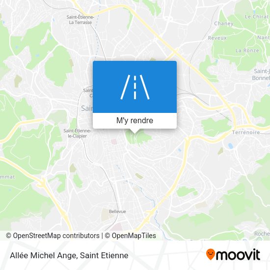 Allée Michel Ange plan