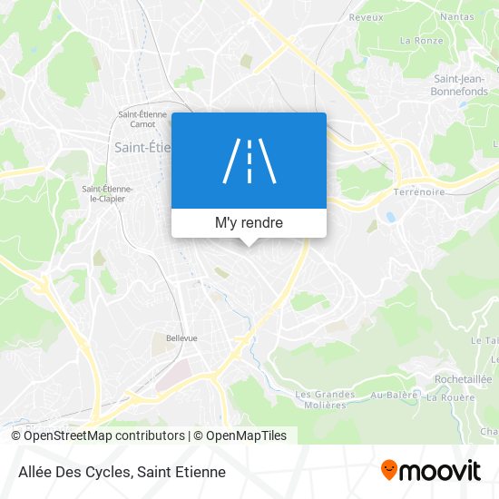 Allée Des Cycles plan