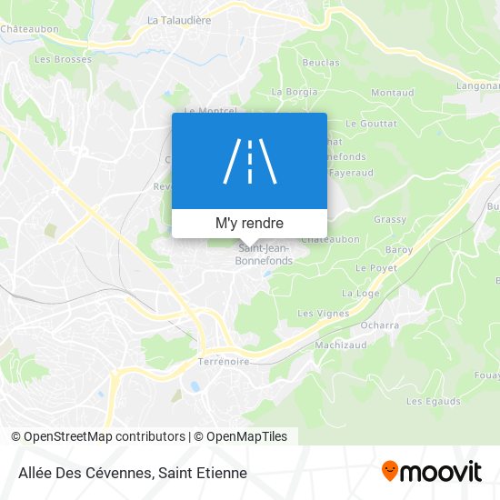 Allée Des Cévennes plan