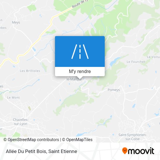 Allée Du Petit Bois plan