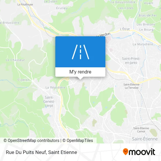 Rue Du Puits Neuf plan