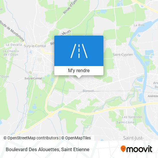 Boulevard Des Alouettes plan